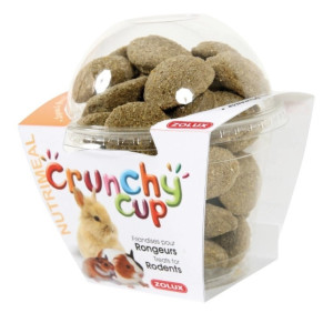 ZOLUX Crunchy Cup Candy - przysmaki dla gryzonia lucerna/pietruszka 200g
