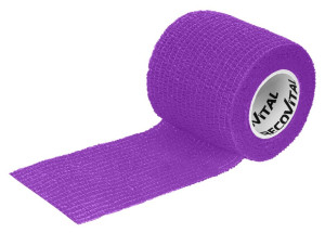 Bandaż kohezyjny 5 cm x 4,5m fioletowy GORZKI 1 sztuka