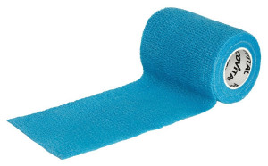 RECOVITAL Bandaż kohezyjny niebieski 7,5 cm x 4,5 m 1 sztuka