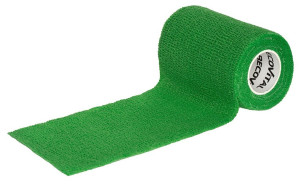 RECOVITAL Bandaż kohezyjny zielony 7,5 cm x 4,5 m 1 sztuka