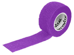 Bandaż kohezyjny 2,5 cm x 4,5m fioletowy GORZKI 1 sztuka