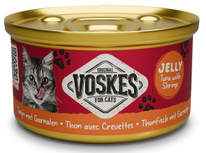 VOSKES Tuńczyk z Krewetką w galaretce 85g