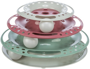 TRIXIE Wieża karuzela do zabawy dla kota (25 cm / 13 cm)