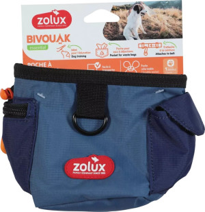 ZOLUX Saszetka na przysmaki dla psa BIVOUAK - niebieska