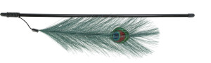 TRIXIE Wędka z pawim piórem 47cm