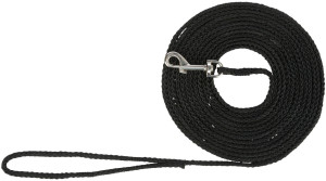 TRIXIE Linka na ślad - smycz do treningu - Czarna 5m / 5mm
