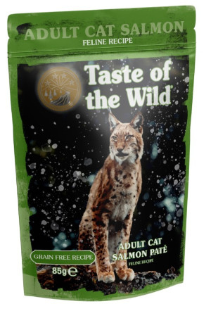 TASTE OF THE WILD Adult CAT Salmon Pate 85g (saszetka)
