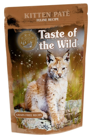 TASTE OF THE WILD KITTEN Pate 85g (saszetka)