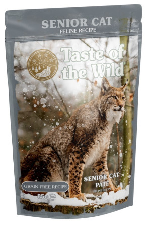 TASTE OF THE WILD Senior CAT Pate 85g (saszetka)