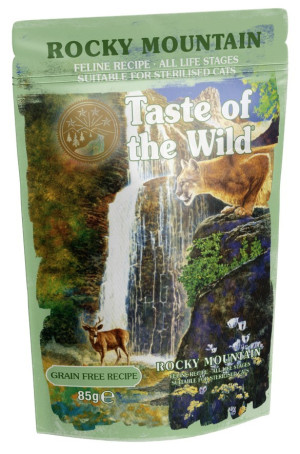 TASTE OF THE WILD CAT Rocky Mountain Pate 85g (saszetka)