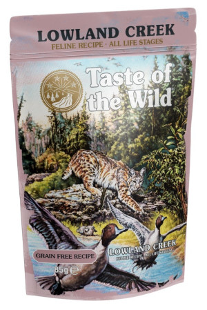 TASTE OF THE WILD CAT Lowland Creek Pate 85g (saszetka)