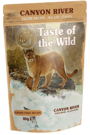 TASTE OF THE WILD CAT Canyon River Pate 85g (saszetka)