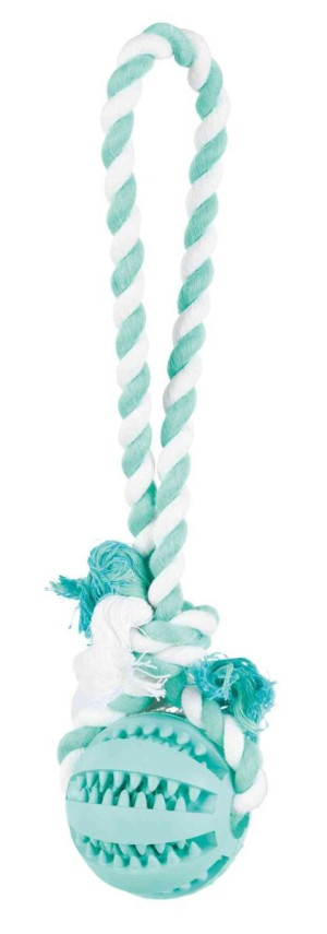 TRIXIE Sznurek z piłką Denta Fun - ⌀ 7cm / 24cm