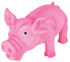 TRIXIE Świnka latex 17 cm - różowa