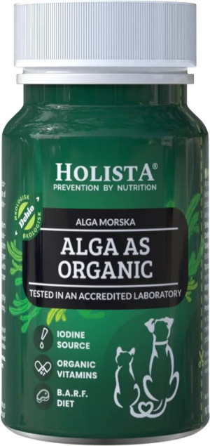 HOLISTA Alga as Organic - Alga dla psa i kota 90 tabl