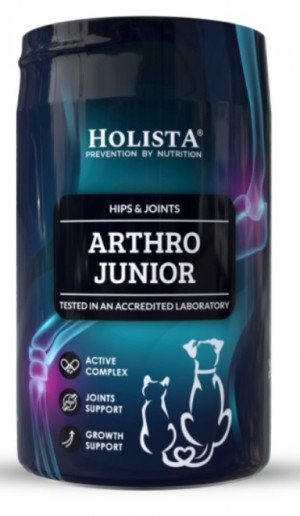 HOLISTA Arthro Junior sumplement na stawy dla szczeniąt (proszek) 600g