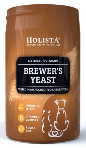 HOLISTA Brewer's Yeast - Drożdże browarnicze dla psa i kota (proszek) 200g