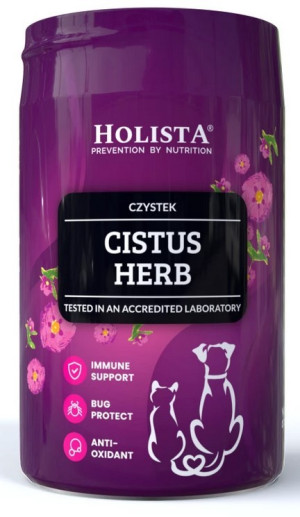 HOLISTA Cistus Herb - Czystek dla psa i kota (proszek) 500g