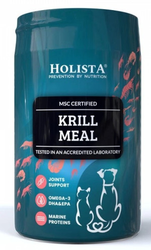 HOLISTA Krill Meal - Mączka z kryla dla psa i kota (proszek) 100g