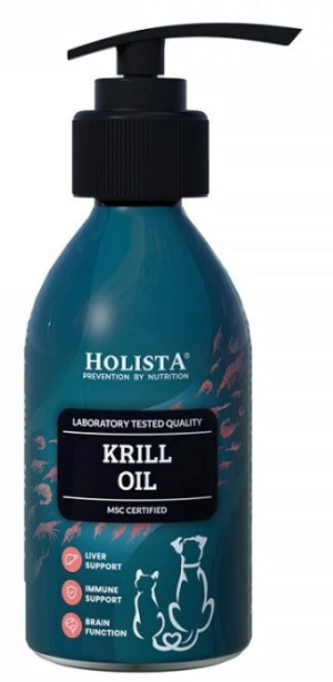 HOLISTA Krill Oil - Olej z kryla dla psa i kota 200 ml