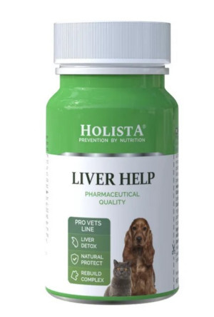 HOLISTA Liver Help 24,3g - wspomaga wątrobe 90 Tabl.