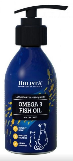 HOLISTA Omega 3 Fish Oil - olej Omega3 dla psa i kota 250 ml