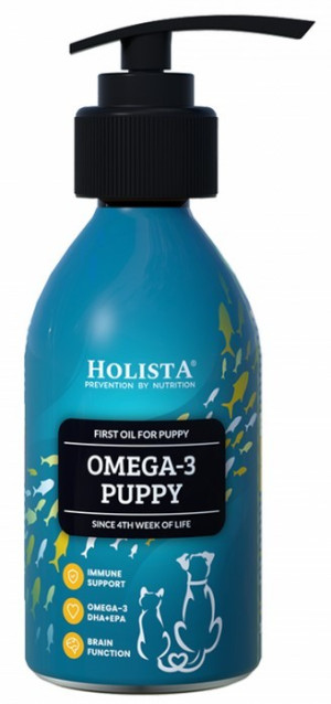 HOLISTA Omega 3 Puppy Oil -  Olej Omega-3 Puppy dla szczeniąt 200 ml