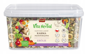 VITAPOL Vita Herbal Karma pełnoporcjowa dla królika 900g