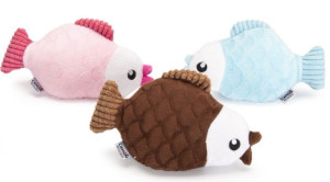 CAMON Dog Toy Pluszowa Ryba Kolorowa 16 cm