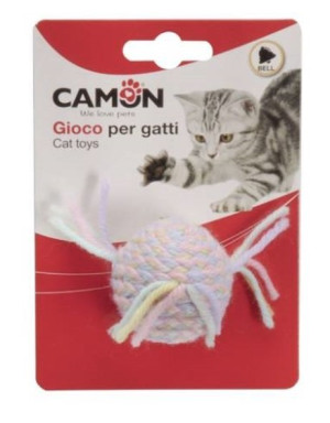 CAMON Cat Toy Piłeczka Kolorowa z Dzwonkiem