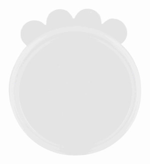 TRIXIE Silikonowe pokrywki - nakrętki na puszki 7,6cm (2 szt.)