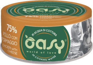 OASY Kot Kurczak z serem 70g (puszka)