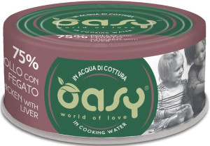 OASY Kot Kurczak z wątróbką 70g (puszka)