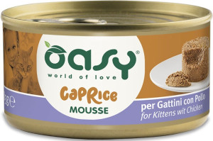 OASY Kot Mousse - kitten - z kurczakiem 85g (puszka)