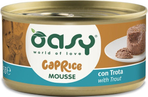 OASY Kot Mousse - z pstrągiem 85g (puszka)
