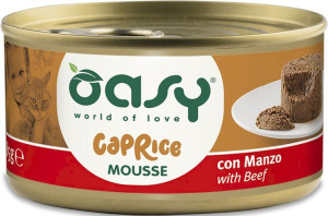 OASY Kot Mousse - z wołowiną 85g (puszka)