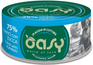 OASY Kot Tuńczyk z dynią 70g (puszka)