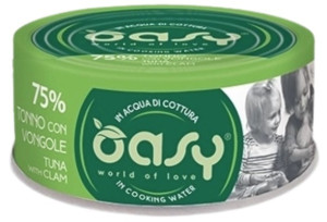 OASY Kot Tuńczyk z małżami 70g (puszka)