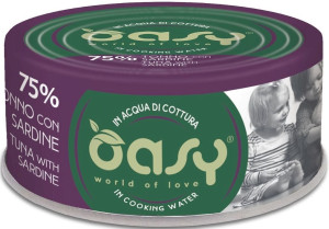 OASY Kot Tuńczyk z sardynkami 70g (puszka)