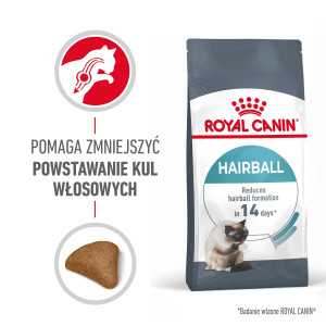 ROYAL CANIN Hairball Care karma sucha dla kotów dorosłych, eliminacja kul włosowych 4 kg