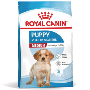 ROYAL CANIN Medium Puppy karma sucha dla szczeniąt, od 2. do 12. miesiąca, ras średnich 2x 15kg