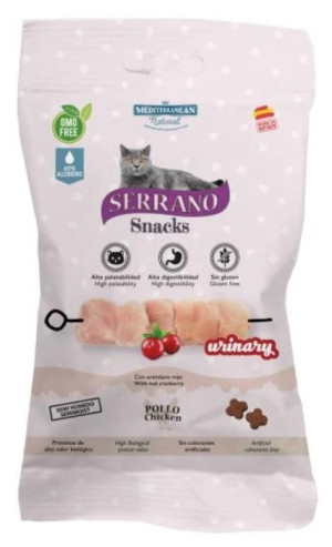 SERRANO Snack kot Urinary Kurczak 50g