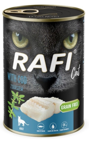 DOLINA NOTECI RAFI Cat z Dorszem 400g