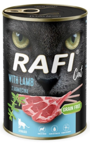 DOLINA NOTECI RAFI Cat z Jagnięciną Sterilised 400g