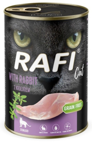 DOLINA NOTECI RAFI Cat z Królikiem Sterilised 400g