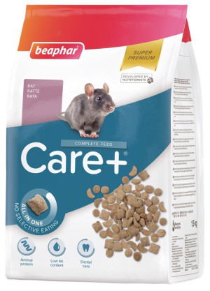 BEAPHAR Care+ Rat - karma premium dla szczura 1,5kg