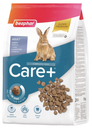 BEAPHAR Care+ Rabbit  Super Premium dla królików 1,5kg