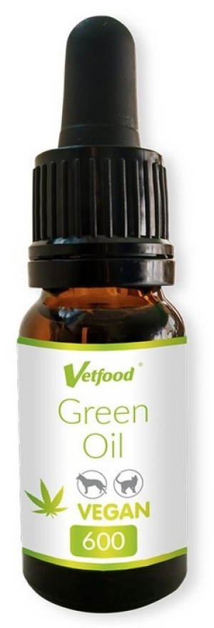 VETFOOD CBD Green Oil 600 mg / 10ml