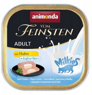 ANIMONDA Cat Vom Feinsten Adult Milkies - Kurczak i jogurt 100g