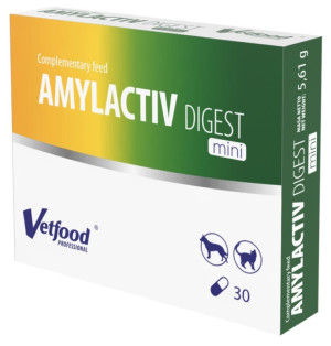 VETFOOD Amylactiv Digest MINI - 30 kapsułek